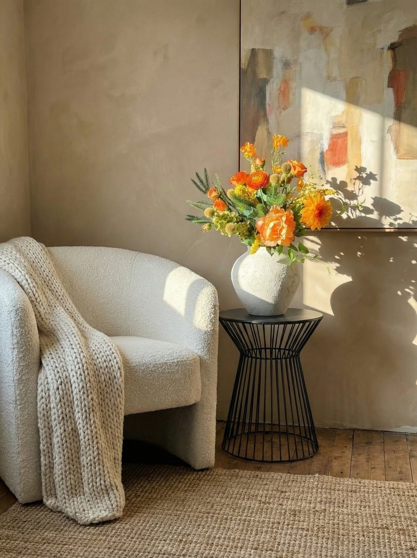 Faux Arrangement - The Saffron