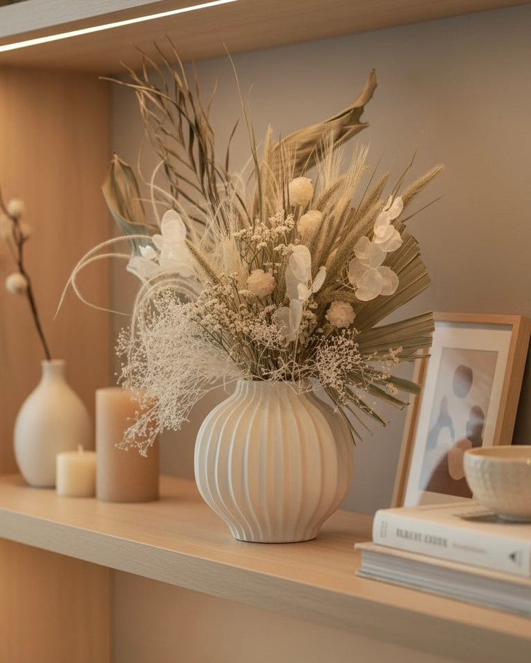 Ethereal Bloom - Dried Flowers Arrangement