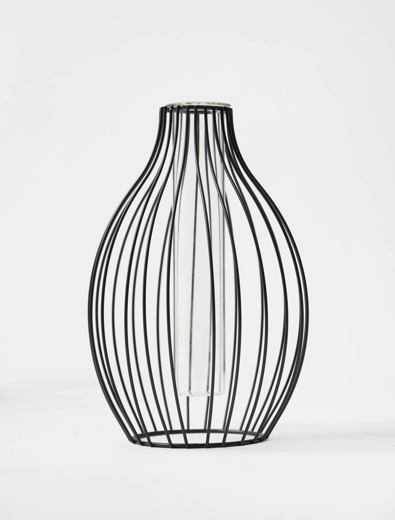 Statement Outline Vase - Black