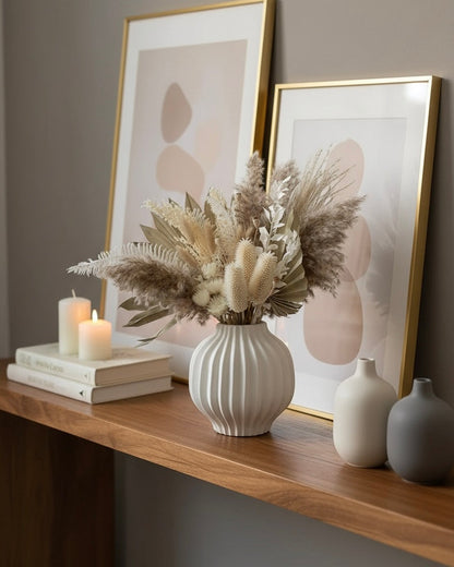 Soft Horizon - Dried Flowers Arrangement