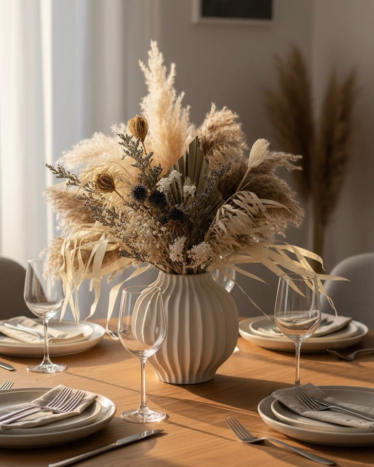 Serene Fields - Dried Flowers Arrangement