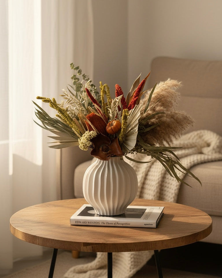 Amber Grace - Dried Flowers Arrangement