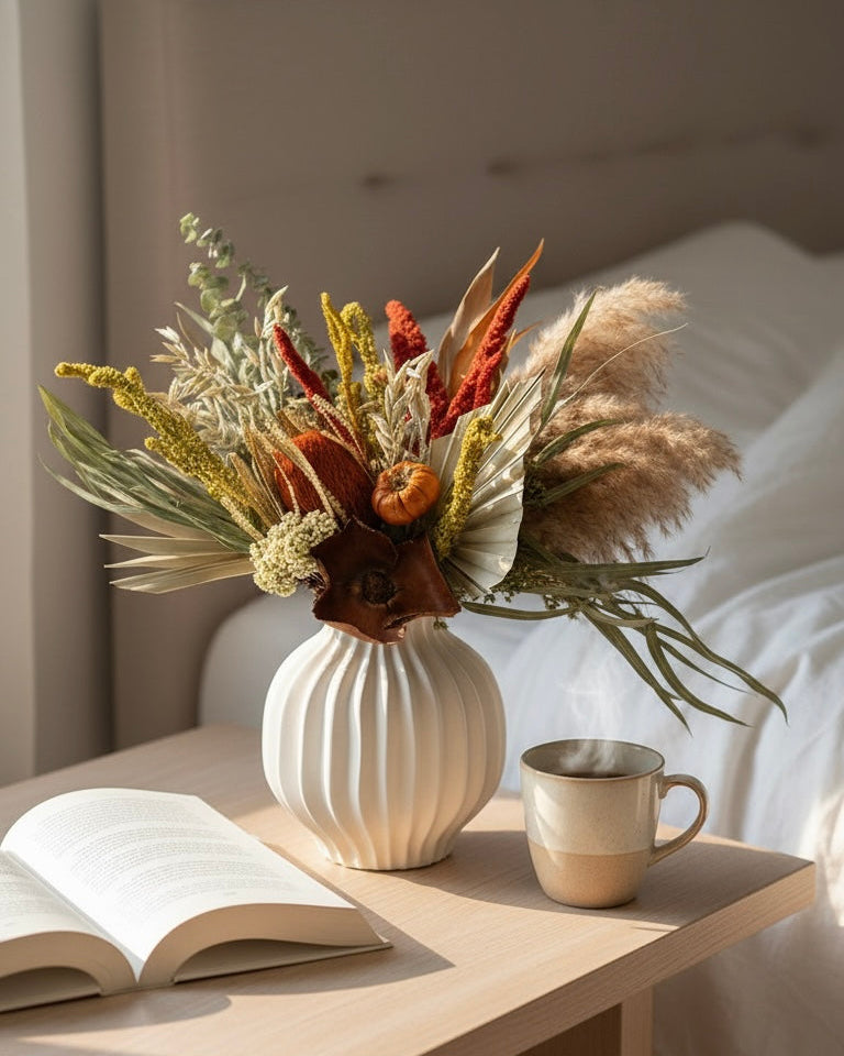 Amber Grace - Dried Flowers Arrangement