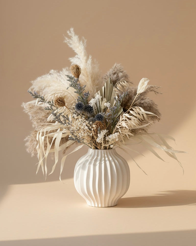 Serene Fields - Dried Flowers Arrangement