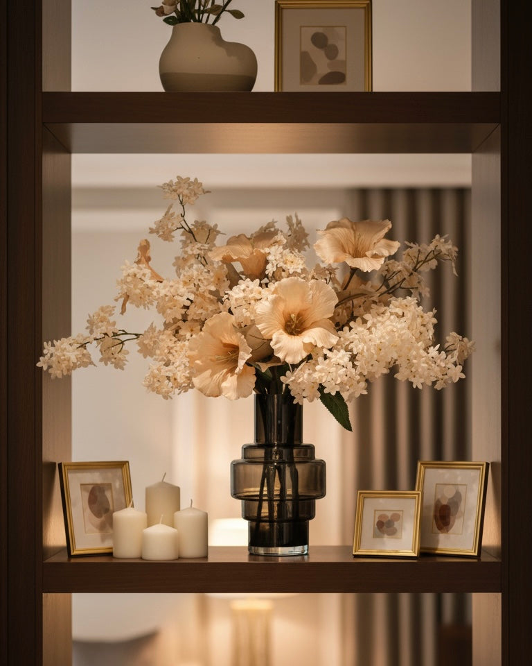 Classic White Symphony Faux Arrangment