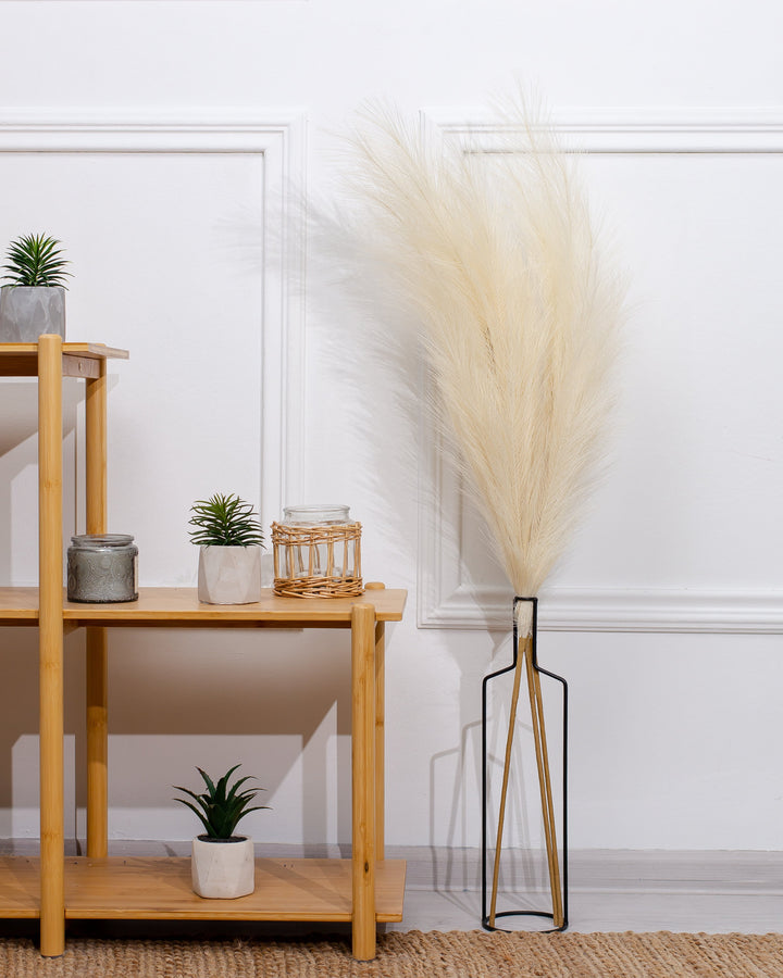 FAUX PAMPAS GRASS - Grey