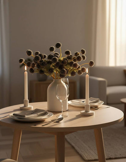 Faux Kiku Flower - Livid (10 stems/50 blooms)